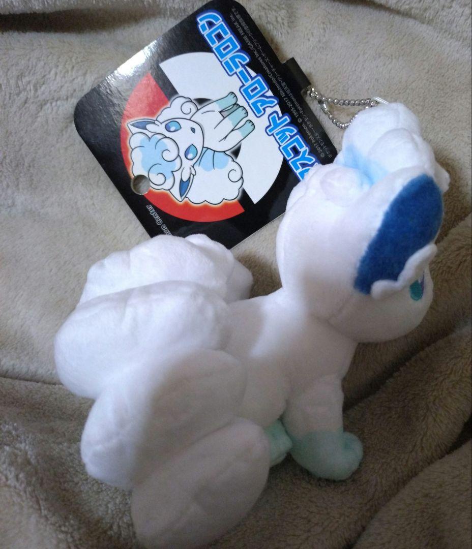 ポケモン　アローラロコンぬいぐるみ　タグ付き