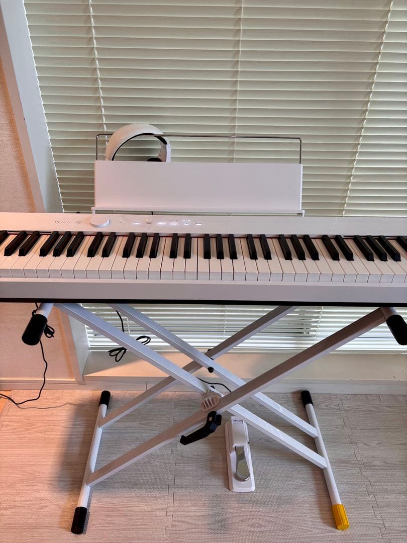 CASIO Privia PX-S1100 白 88鍵盤 純正椅子 Xスタンド付
