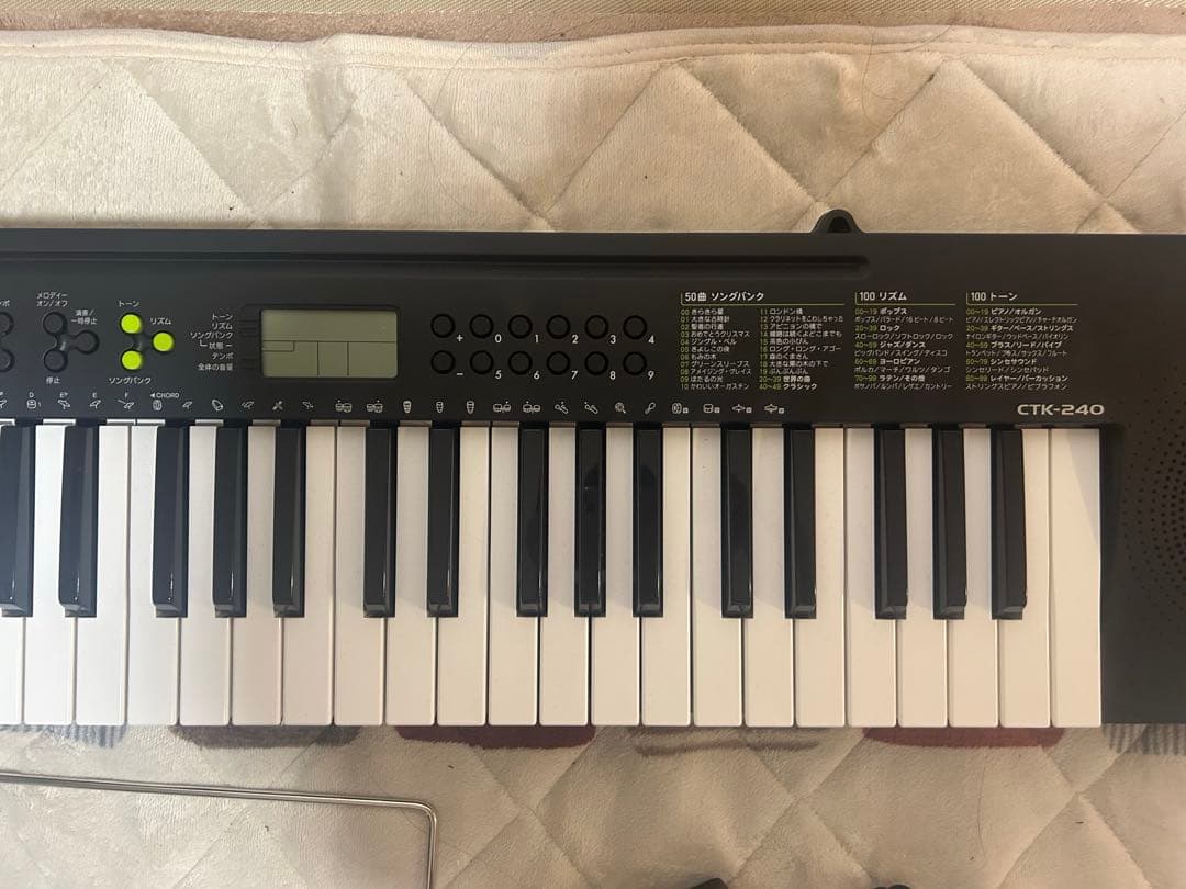 カシオ CASIO キーボード 音楽 鍵盤 楽器 CTK-240
