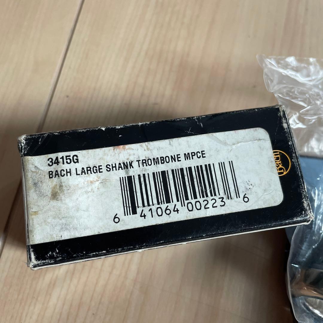未開封 VINCENT BACH 5G トロンボーンマウスピース