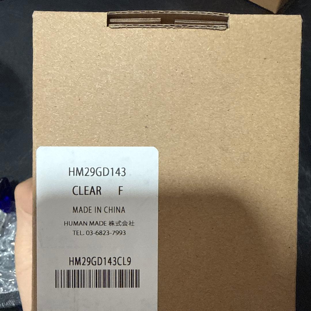 【新品】HUMAN MADE DUCK PAIR GLASS FIGURINE