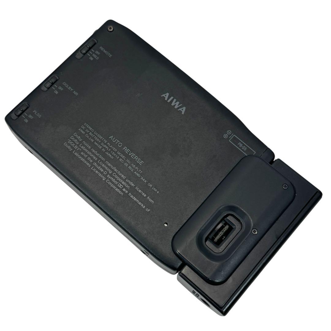 アイワ　AIWA HS-PL77 ポータブルカセットプレーヤー