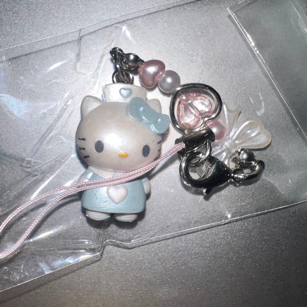 サンリオ 天使と小悪魔デザインシリーズ シークレットストラップ 足長 キティ