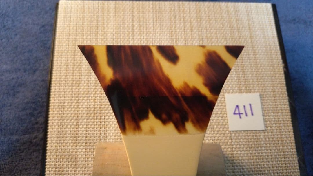 三味線バチ【送料無料】411 1枚甲バチ