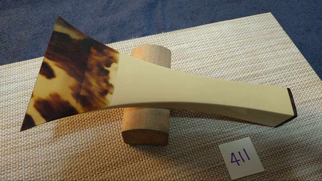 三味線バチ【送料無料】411 1枚甲バチ