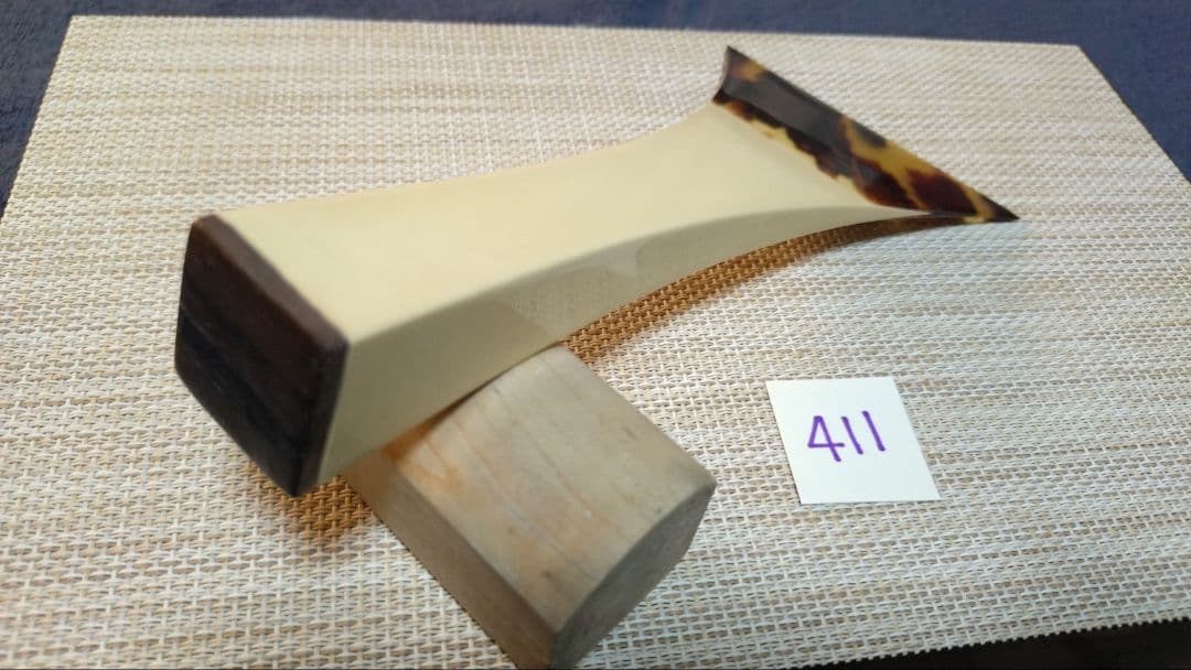 三味線バチ【送料無料】411 1枚甲バチ