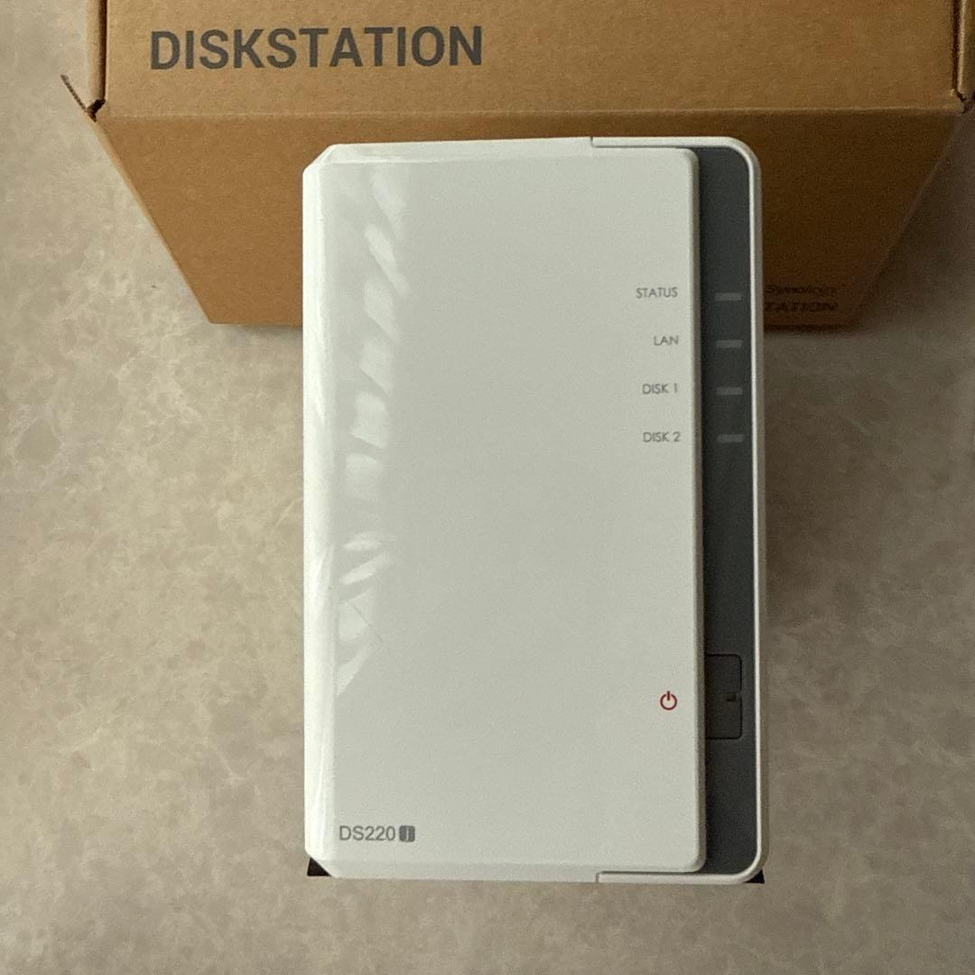 Synology NASキット 2ベイ DS220j/jp