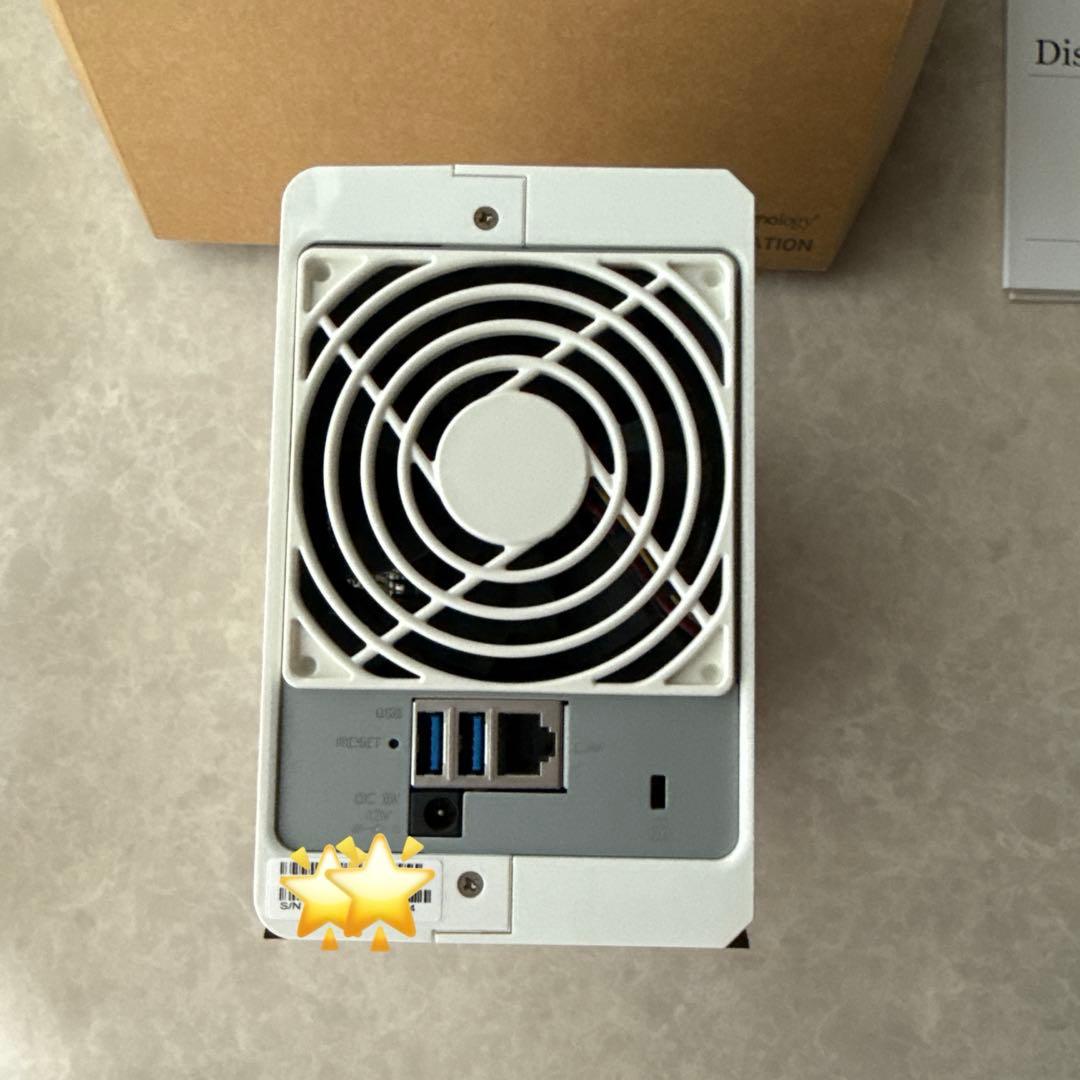 Synology NASキット 2ベイ DS220j/jp