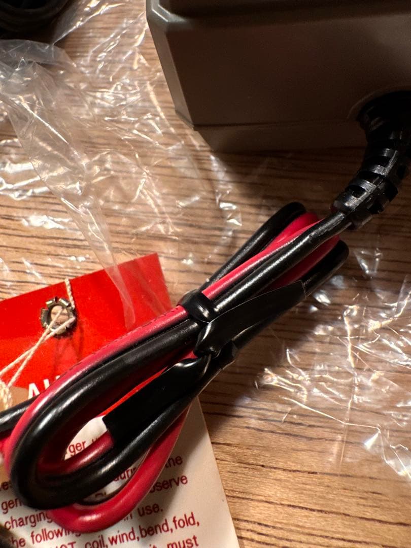 当時物 タミヤ RC ニカドバッテリー 6V 急速充電器セット 未使用 通電OK