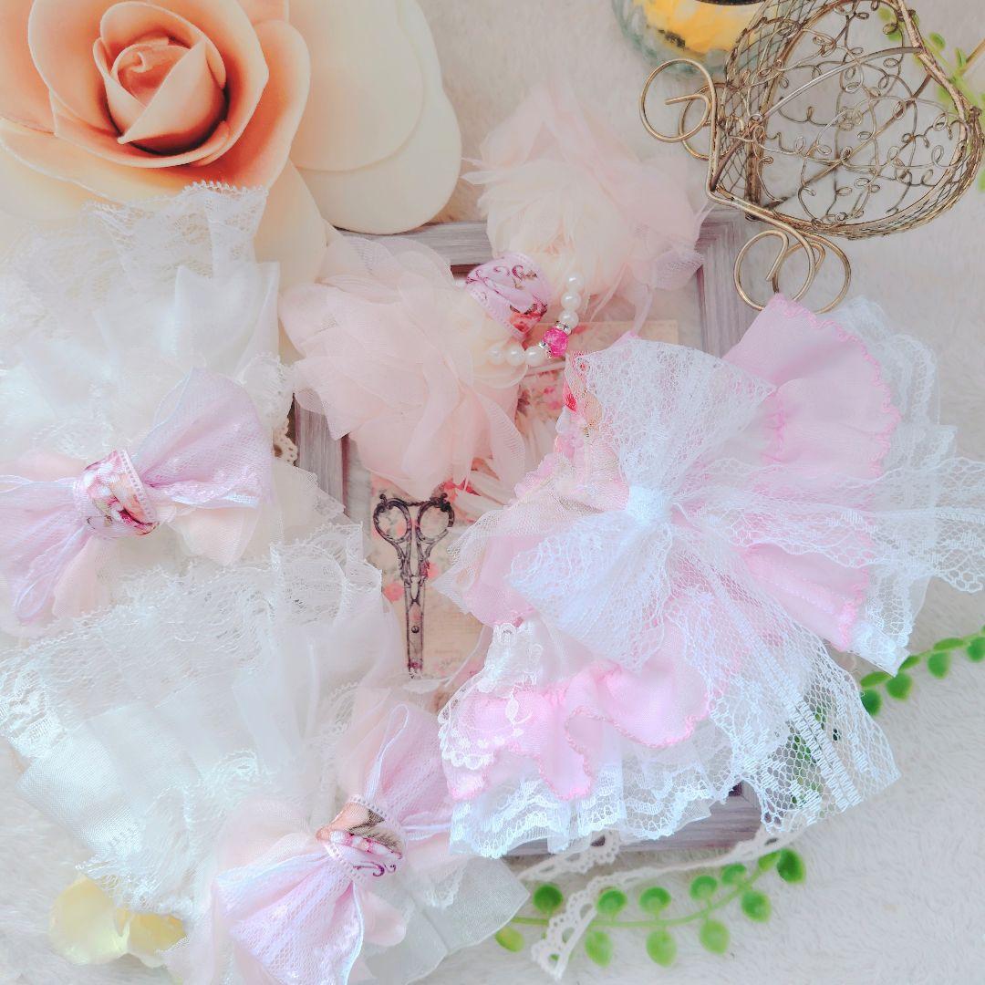 №03-023　お袖留め（ショート丈）付き　Roseピンク 　ぬい服 いつぬい