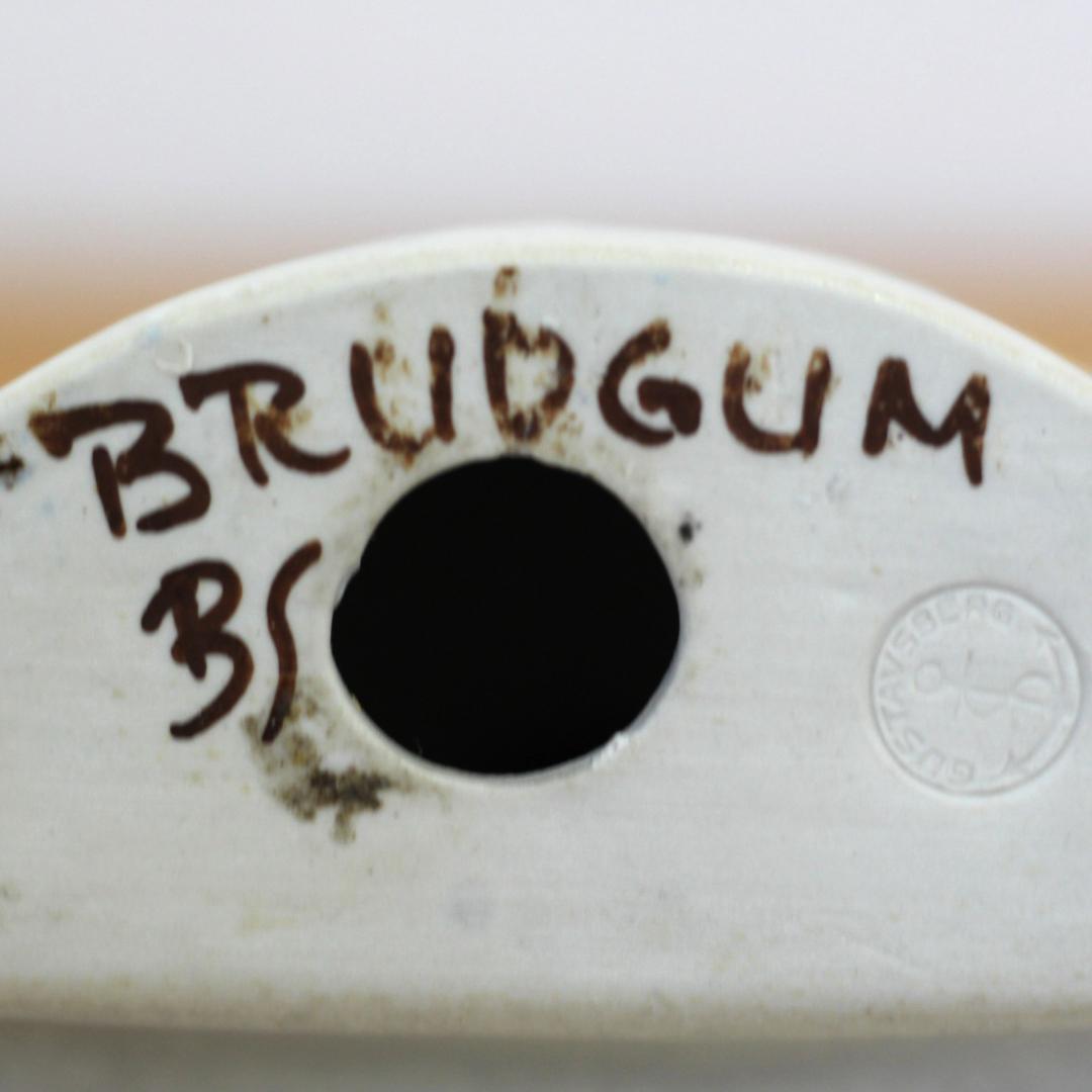 Gustavsberg　グスタフスベリ　陶器のキャンドルホルダー　新郎新婦　北欧