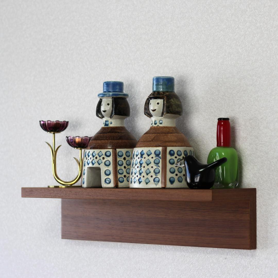 Gustavsberg　グスタフスベリ　陶器のキャンドルホルダー　新郎新婦　北欧