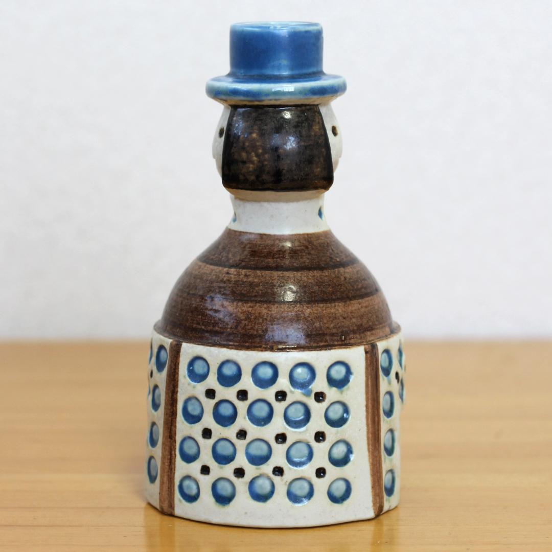 Gustavsberg　グスタフスベリ　陶器のキャンドルホルダー　新郎新婦　北欧