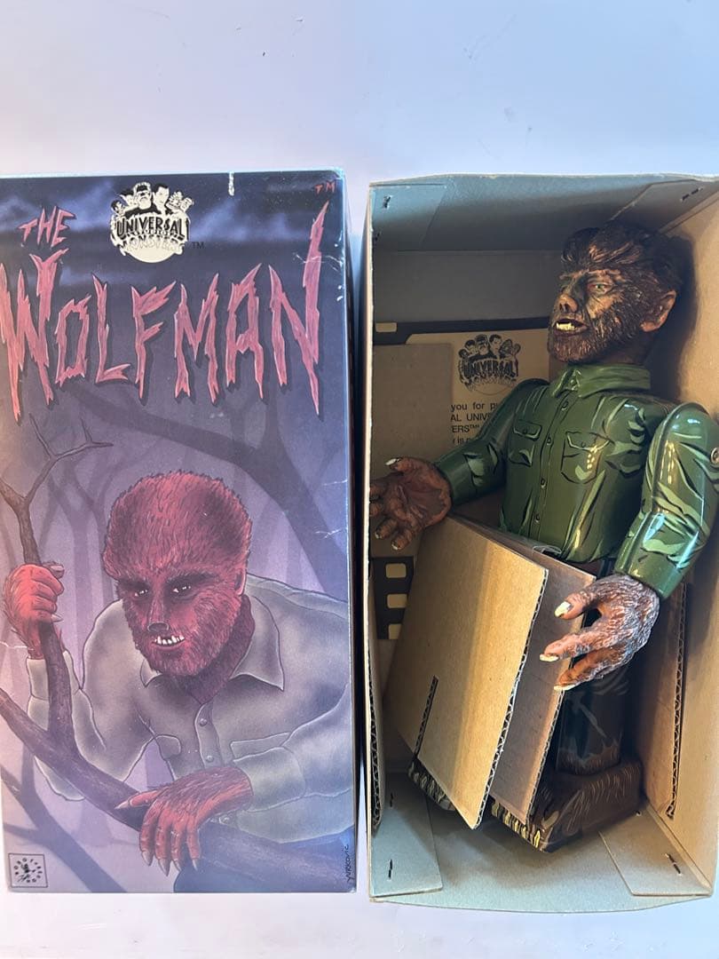 デッドストック品　The Wolfman 可動式フィギュア