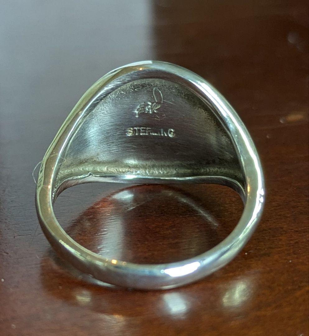 アメリカインディアンジュエリー☆ナバホ族シルバーターコイズリング