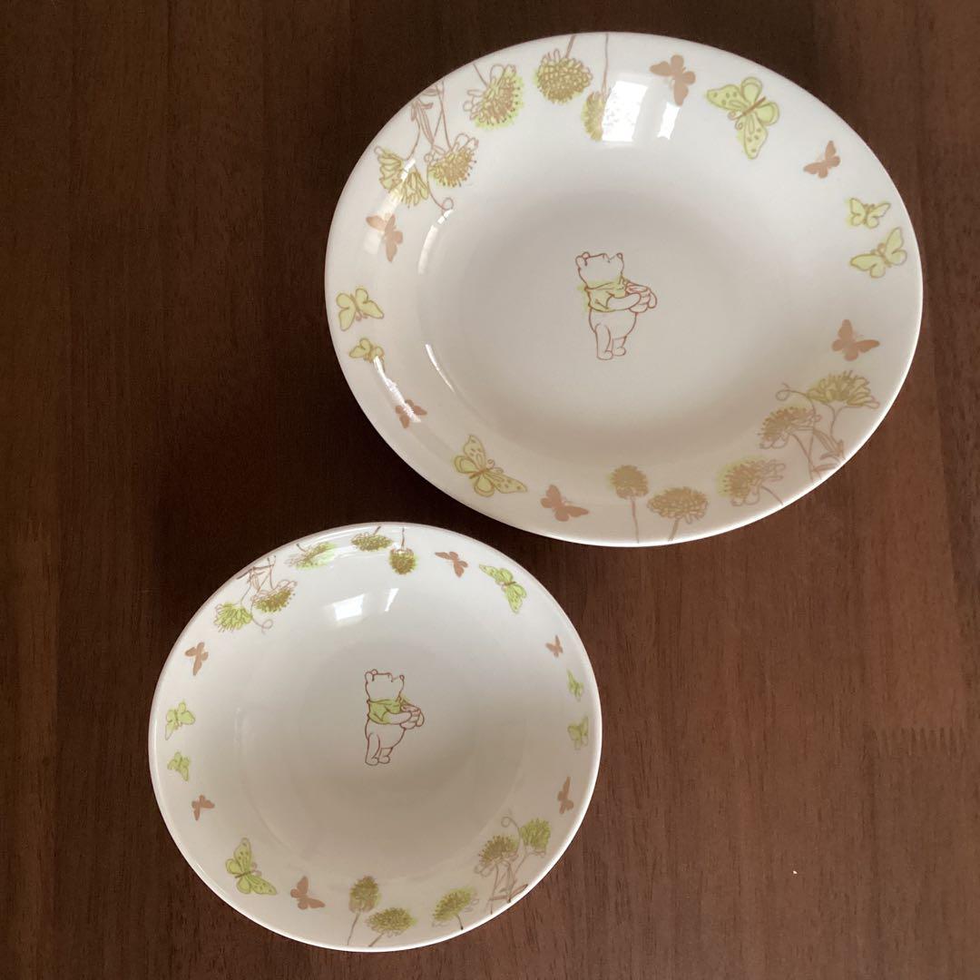 【くまのプーさん オーバル皿・サラダボウル・マグカップ】6点セット＆オマケ
