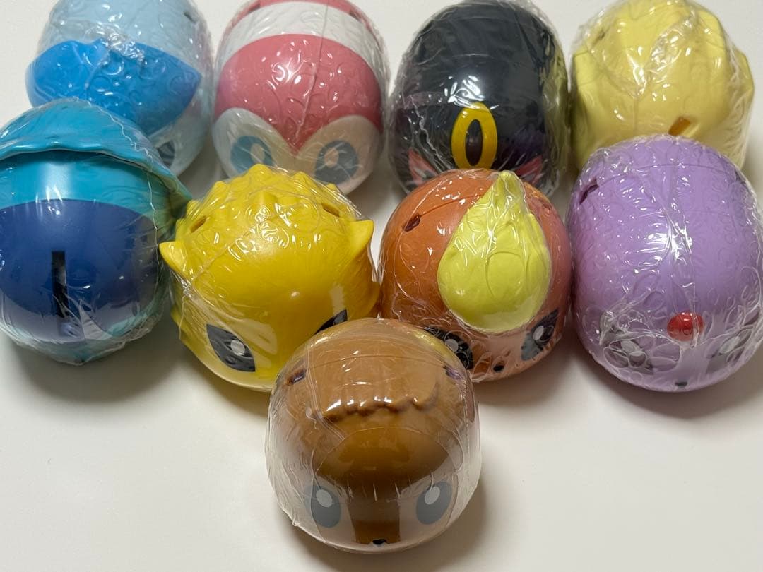 カプキャラ　ポケモン　ブイズ　両目開き　イーブイコレクション　タンブラー　セット