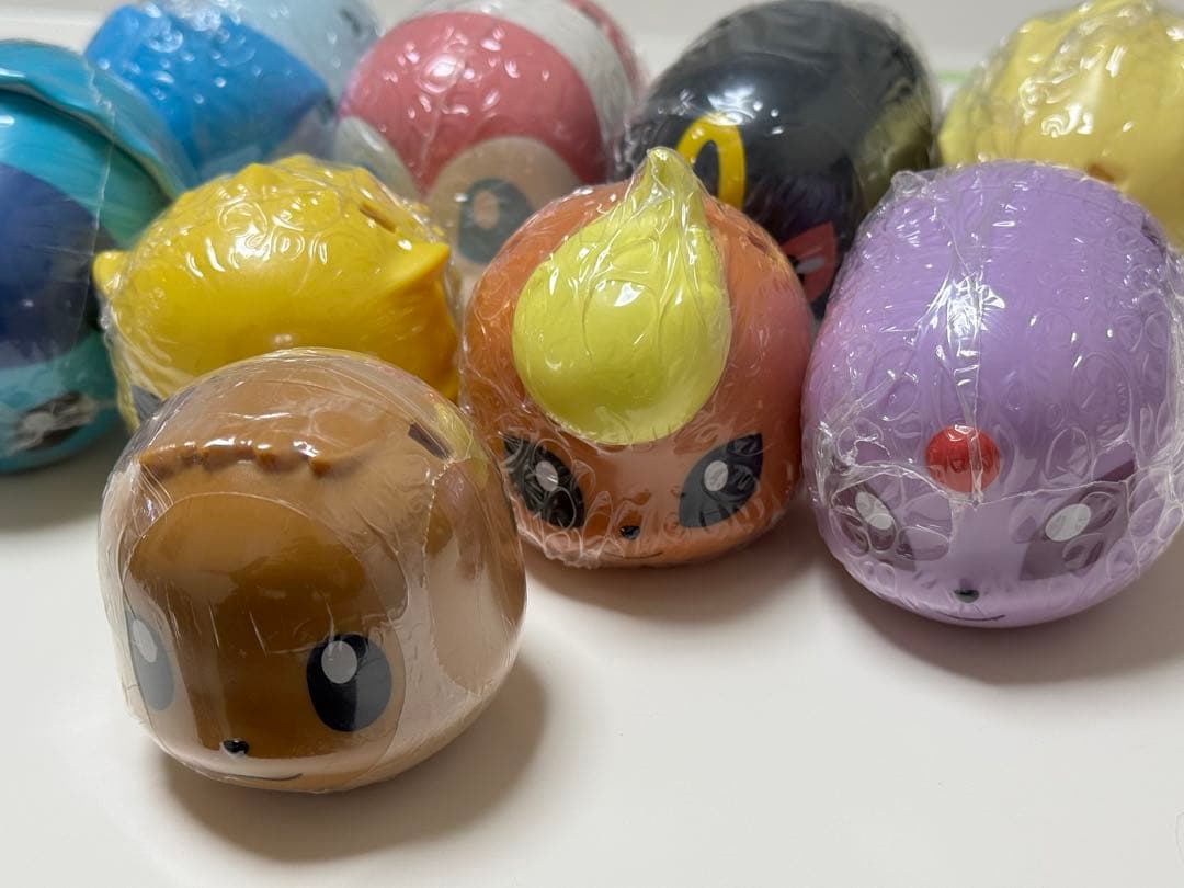 カプキャラ　ポケモン　ブイズ　両目開き　イーブイコレクション　タンブラー　セット