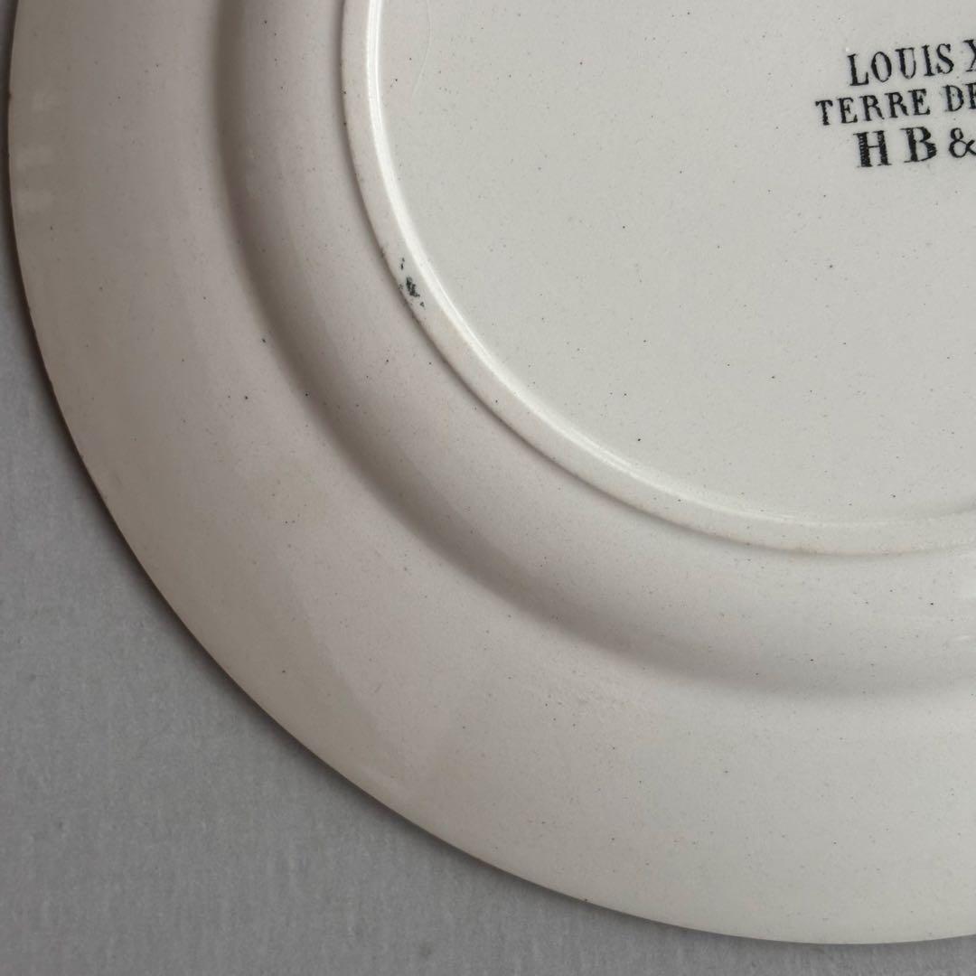 フランスアンティーク ショワジールロワ LOUIS XV ロカイユ プレート