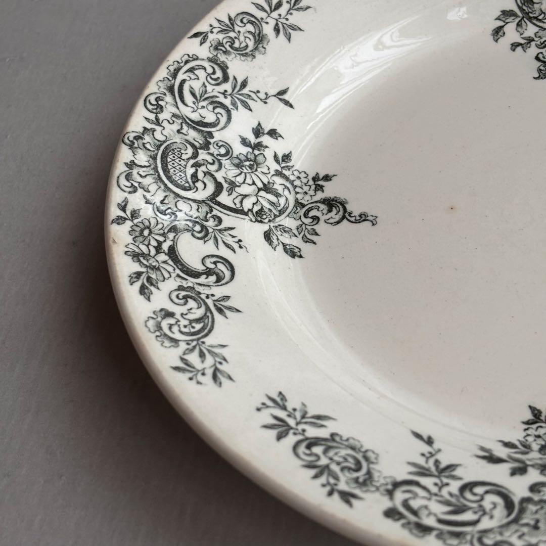 フランスアンティーク ショワジールロワ LOUIS XV ロカイユ プレート