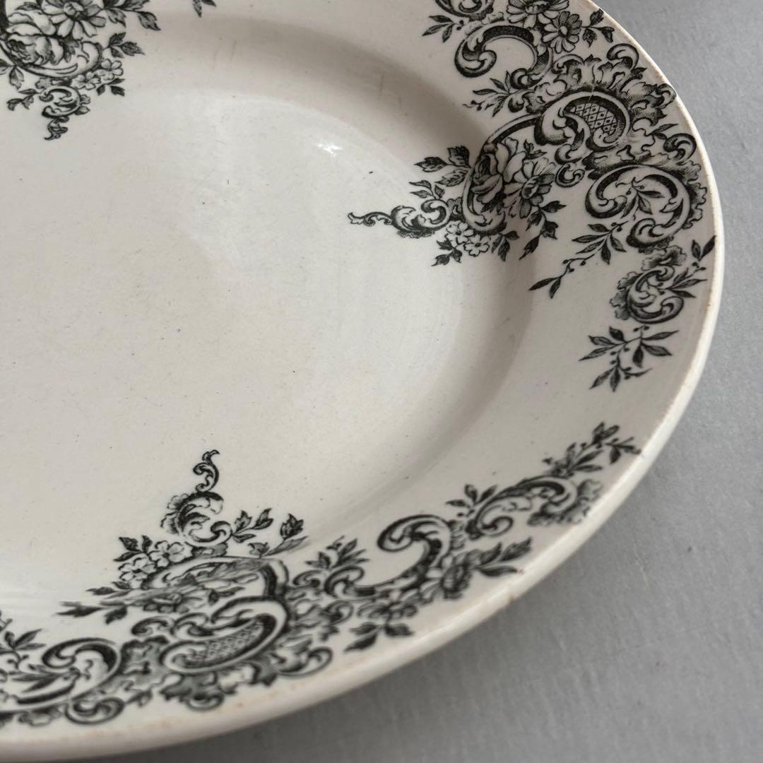 フランスアンティーク ショワジールロワ LOUIS XV ロカイユ プレート