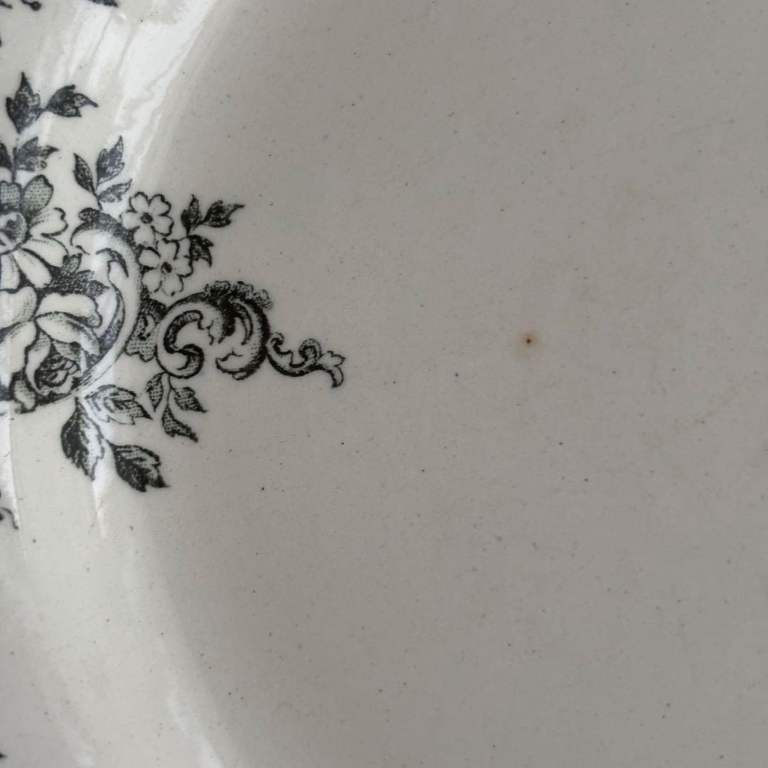 フランスアンティーク ショワジールロワ LOUIS XV ロカイユ プレート