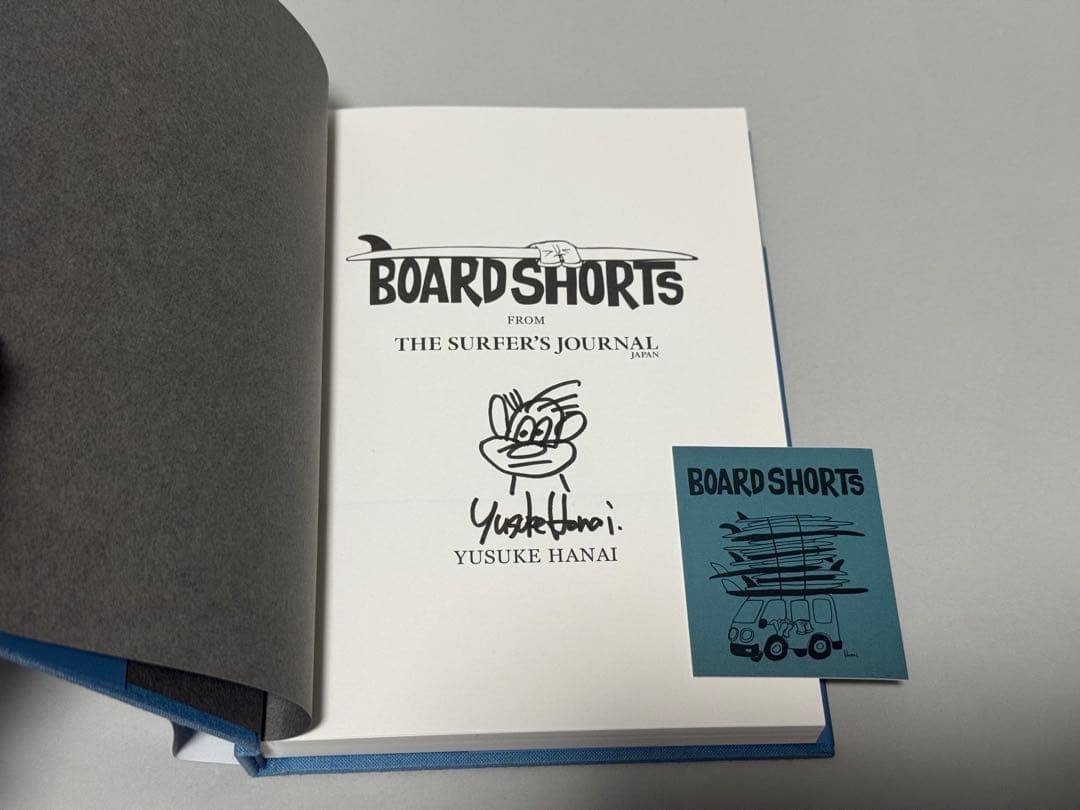 花井祐介BOARDSHORTS作品集hanai yusuke サイン入りkyne