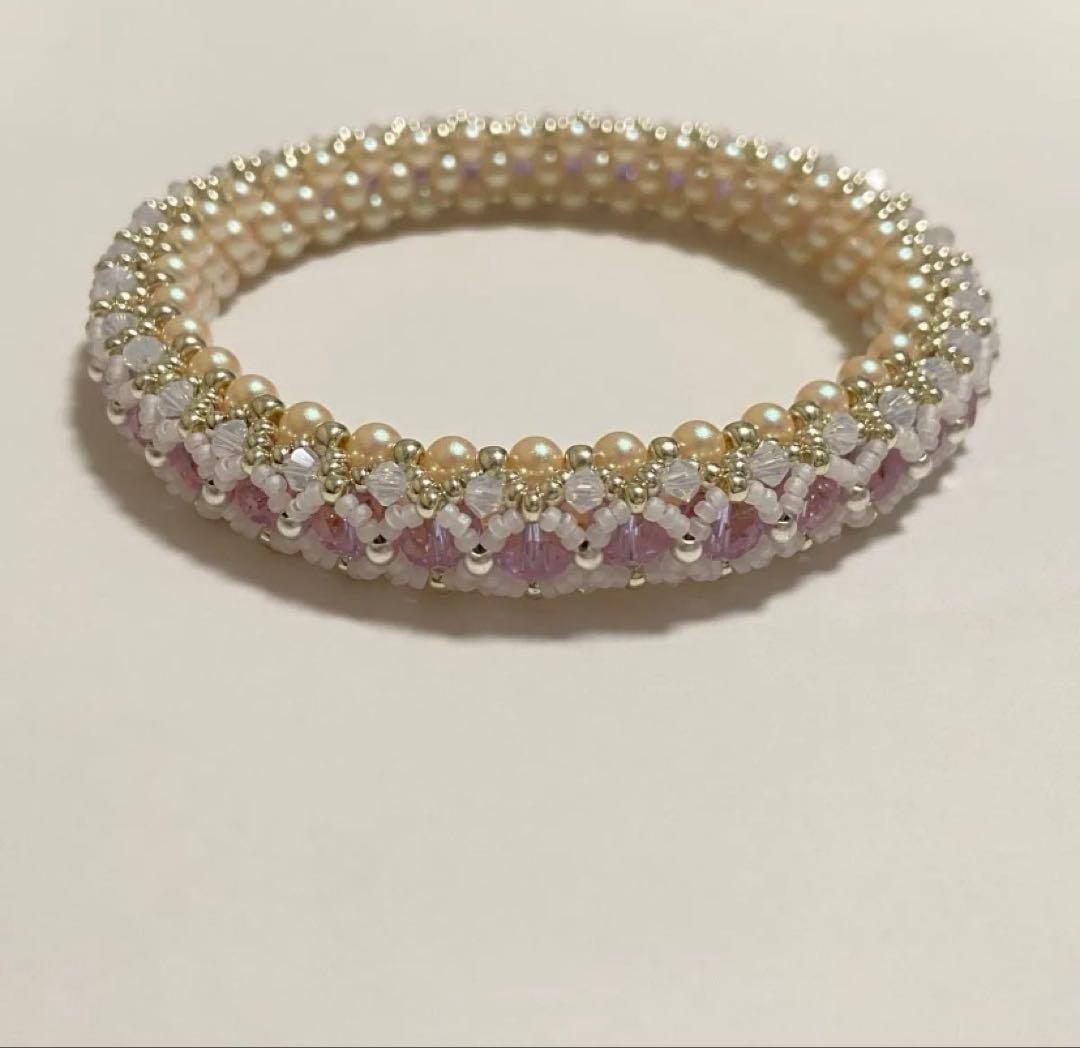 アレキサンドライトグラス　ブレスレット　バングル　カラーチェンジ　ビンテージ