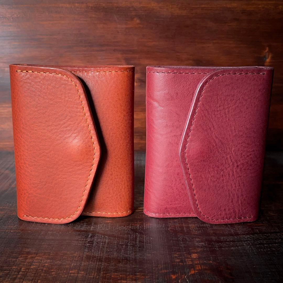 レザーカードウォレット（ブラウン）