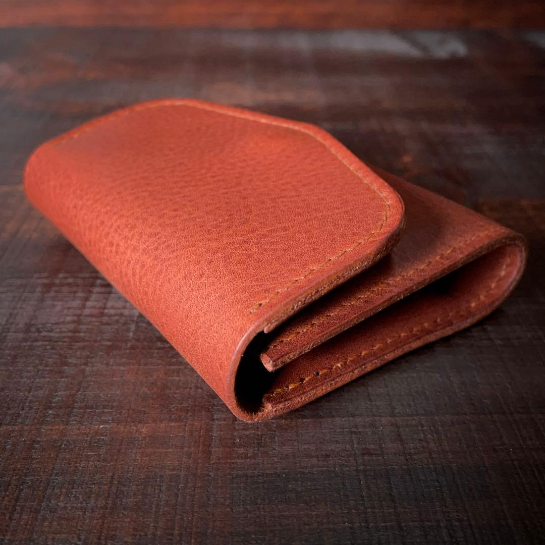 レザーカードウォレット（ブラウン）