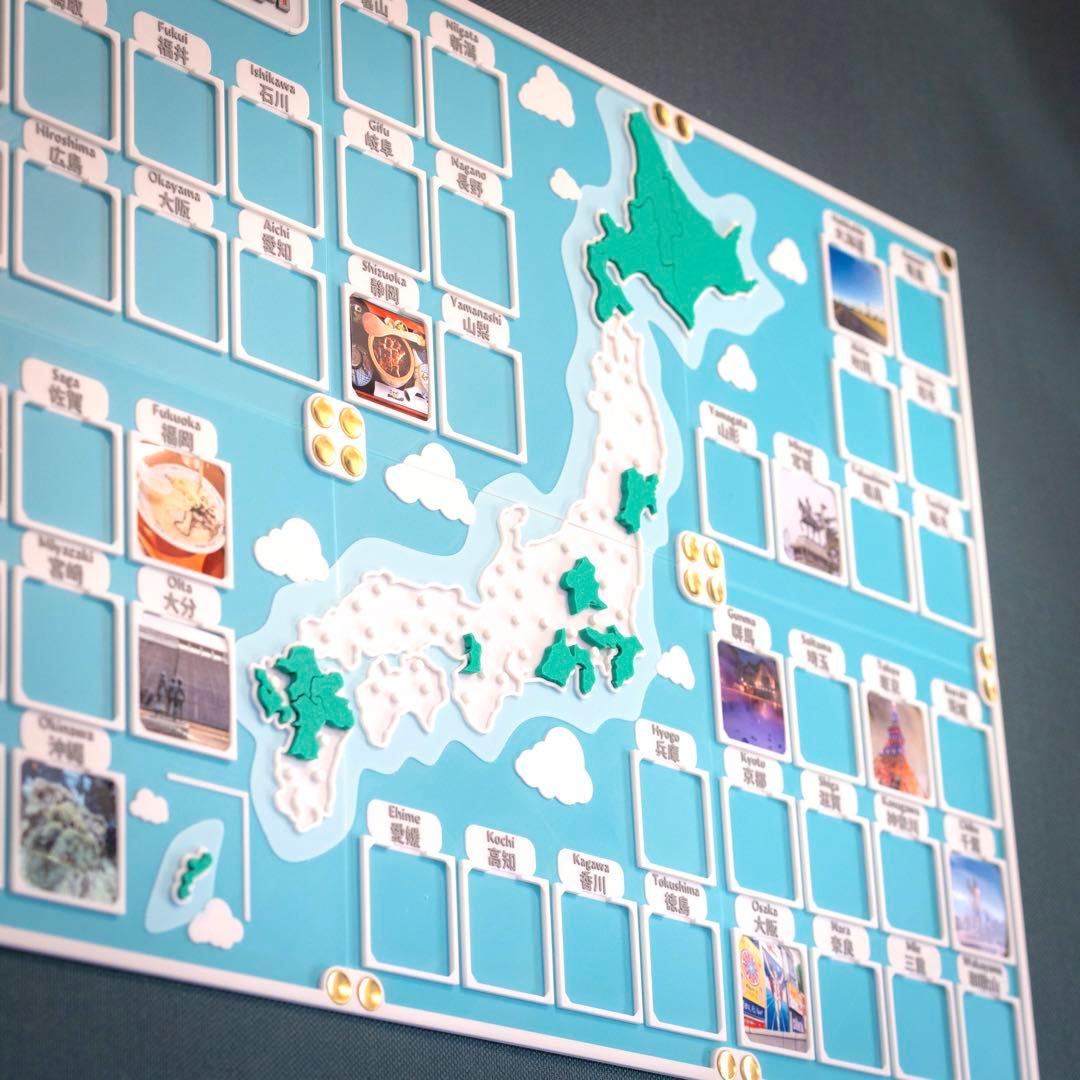 【無地プレートセット】人生の実績解除パズル 日本地図 パズル トラベラー