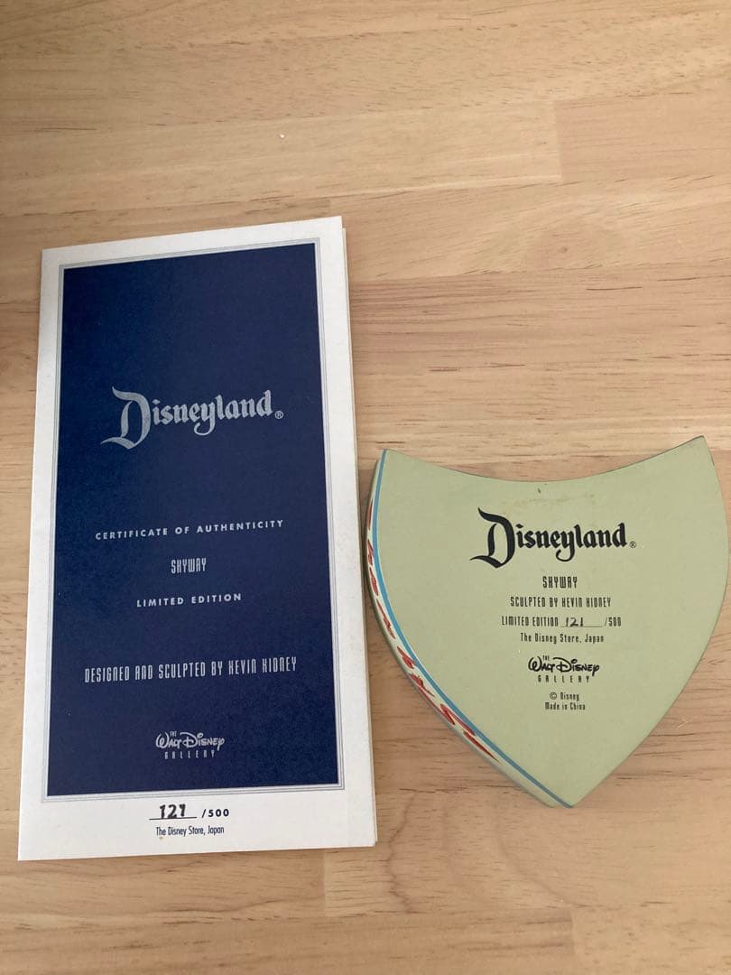 未使用　ディズニーランド　ミッキーマウス スカイウェイ　置き物　希少