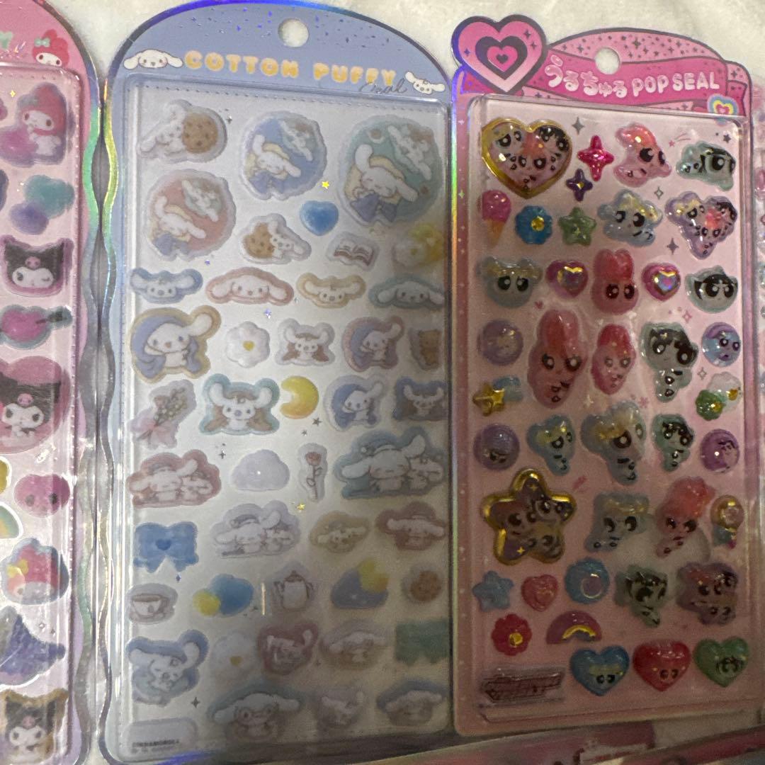 サンリオ　うるちゅる おはじきシール