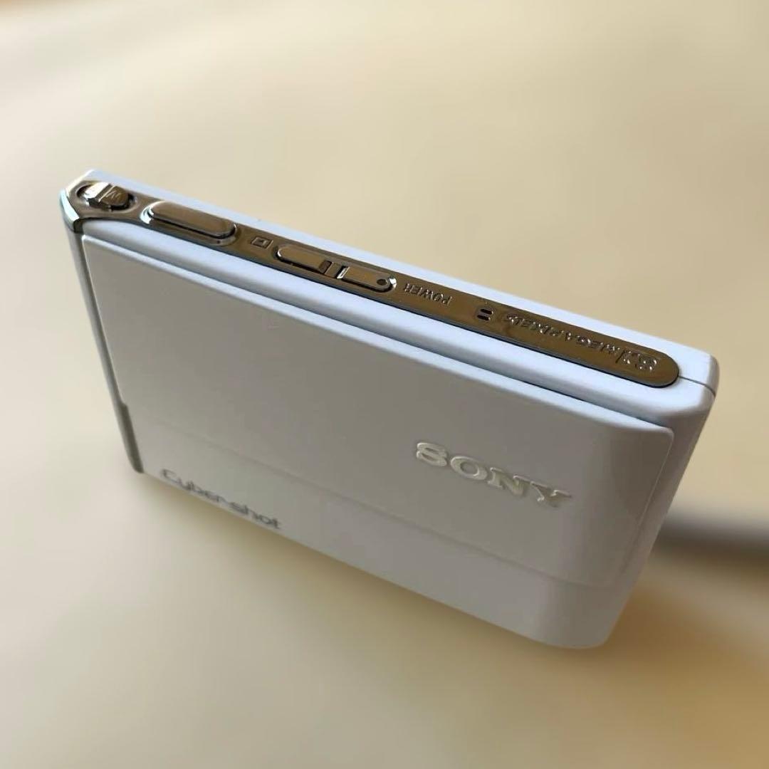 SONY サイバーショット　DSC-T70 デジカメ　動作確認済み　ホワイト