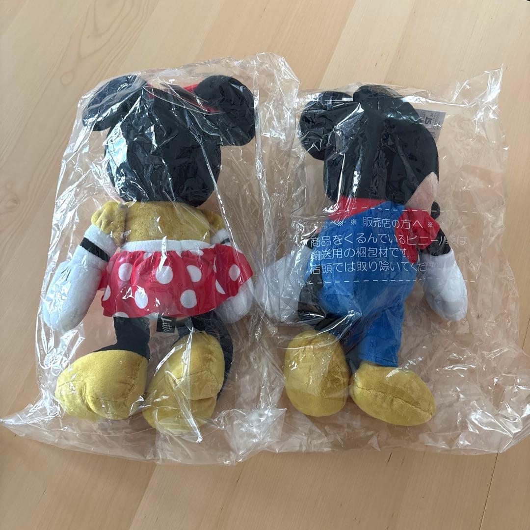 新品　しまむら　リトシー　ミッキー　ミニー　ぬいぐるみ　セット　ディズニー
