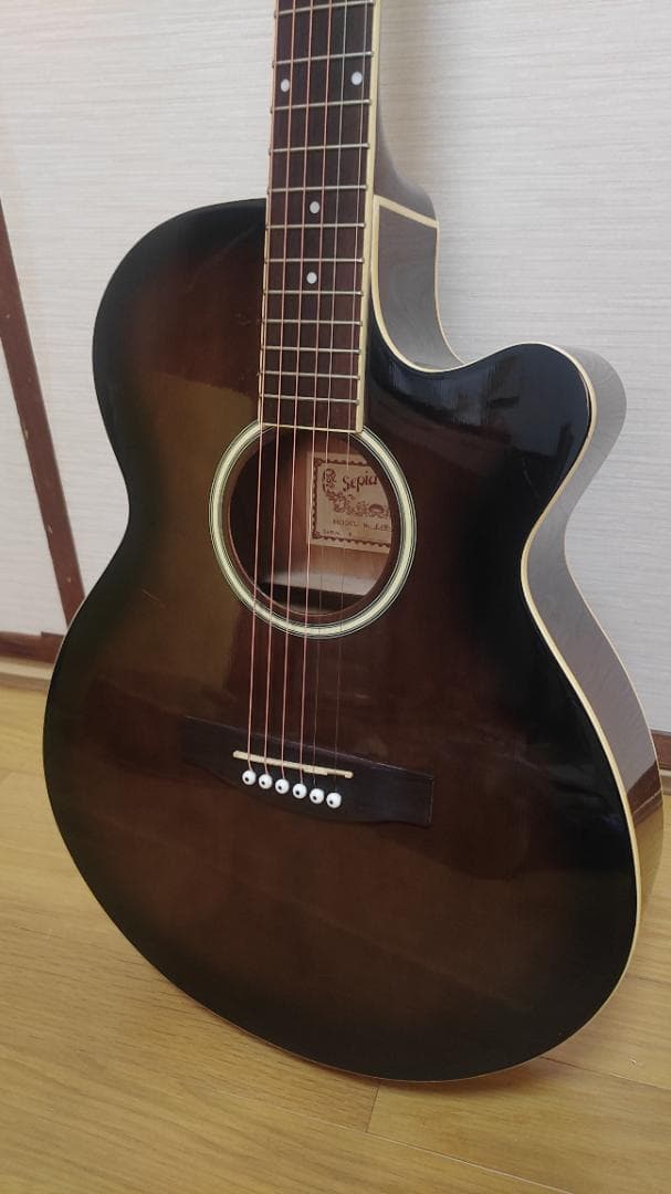 ギター Sepia Crue EAW-180/BKS