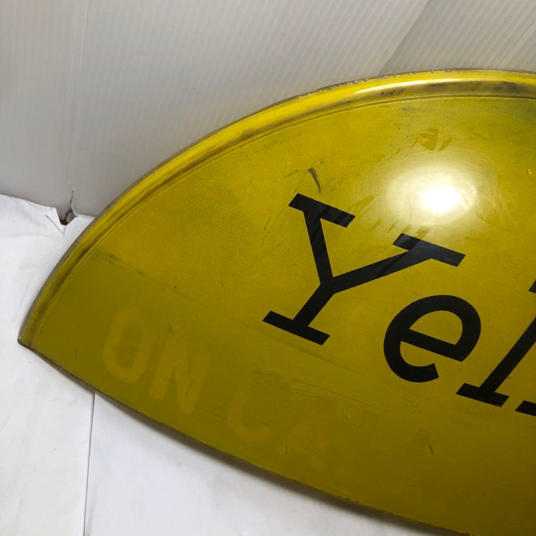 Yellow Cab Taxi タクシー イエローキャブ 行灯　レトロ