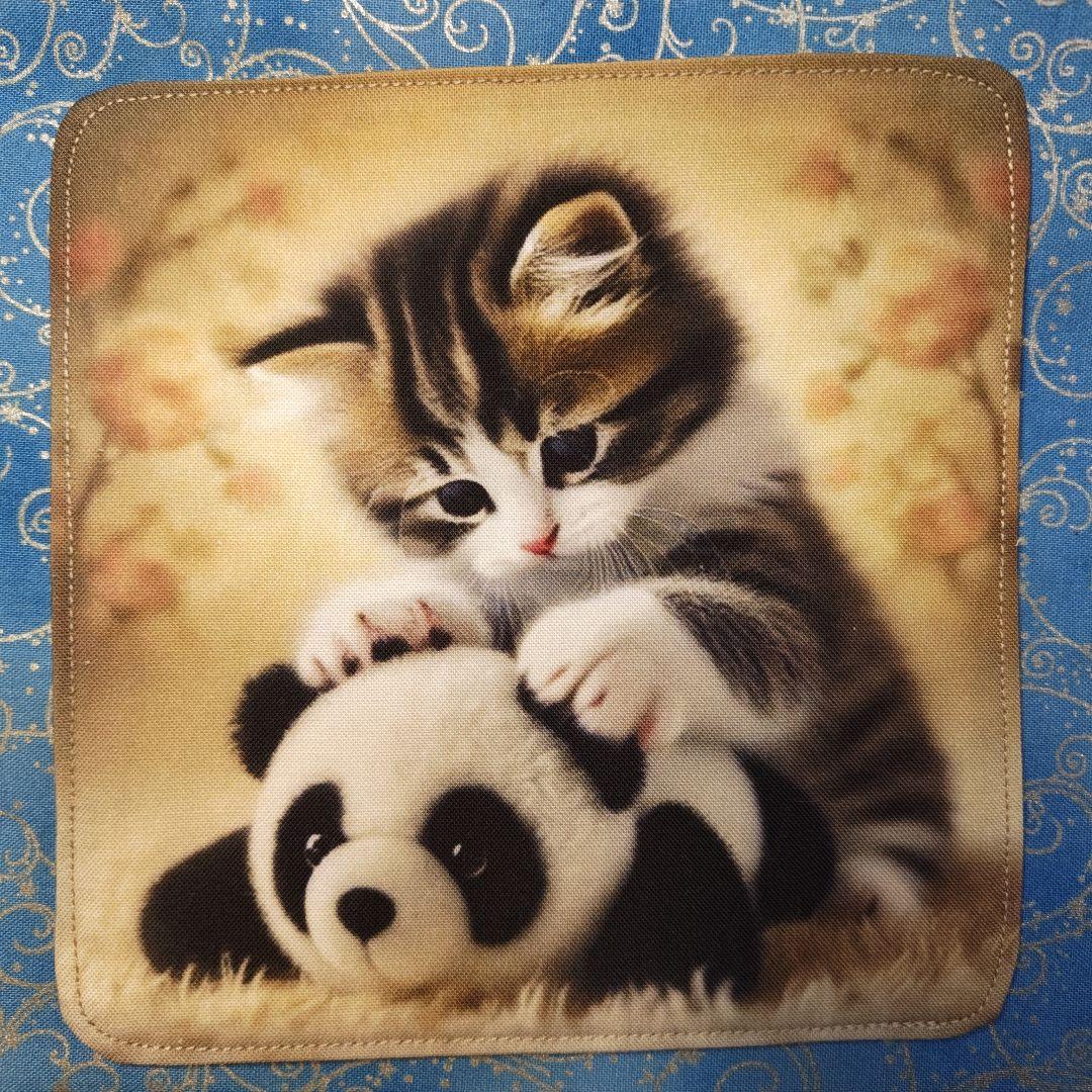 yourelia 　4重ハンカチ　ワンコさん柄　18枚