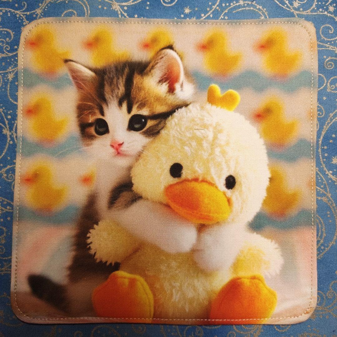 yourelia 　4重ハンカチ　ワンコさん柄　18枚