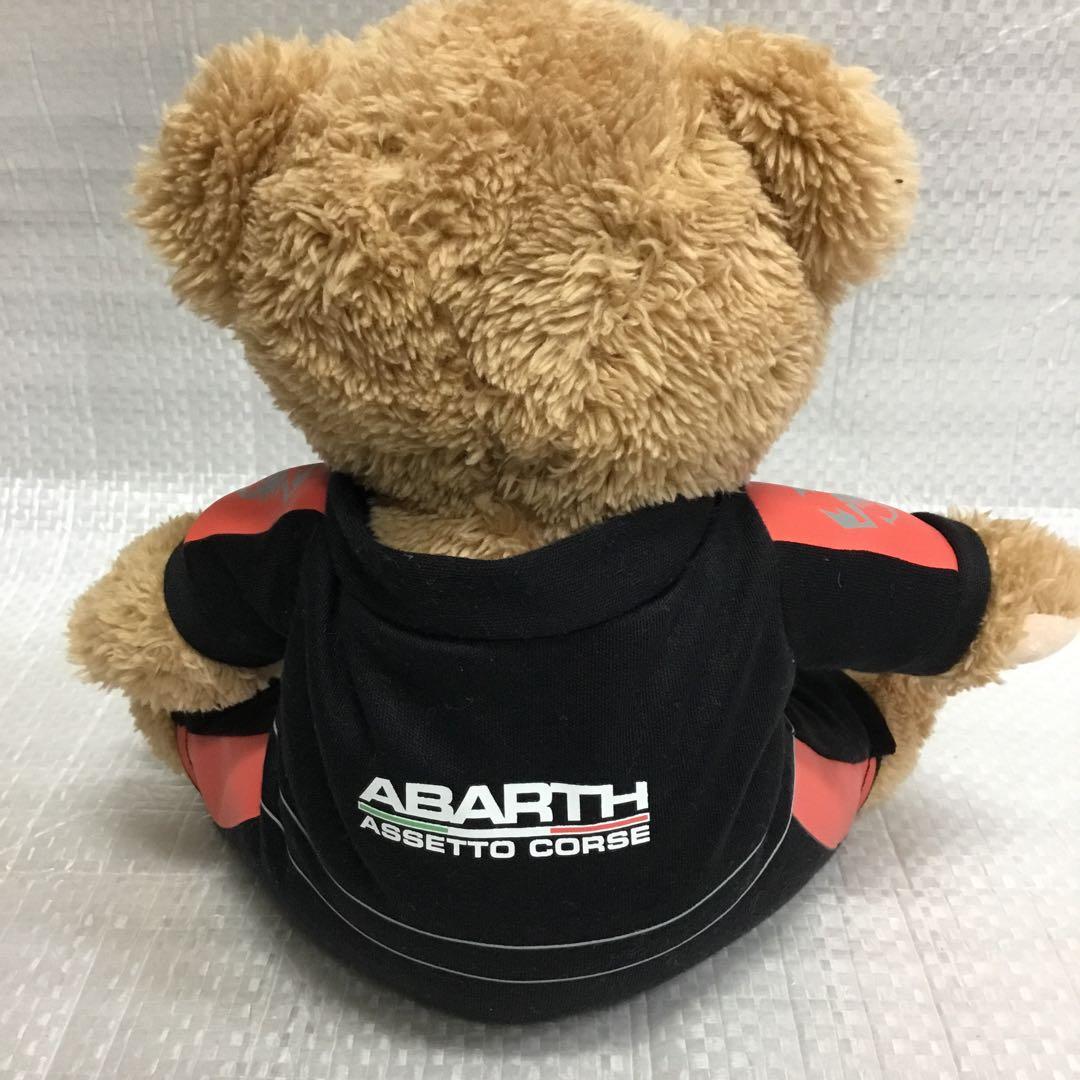 ABARTH ASSOLUTO CORSE アバルト　ぬいぐるみ　テディ　人形