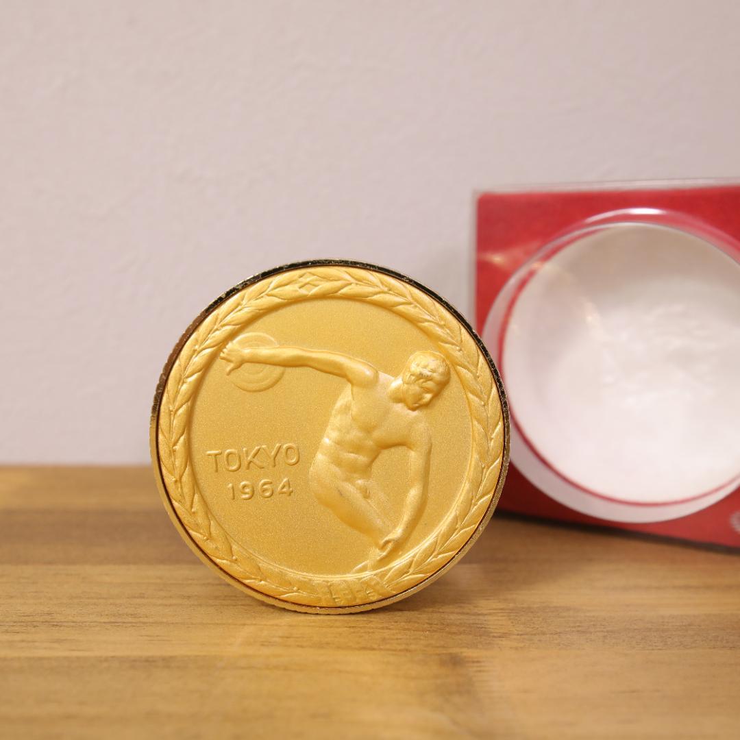 【希少美品】1964 東京オリンピック SEIKO メダル型 置時計 ケース付