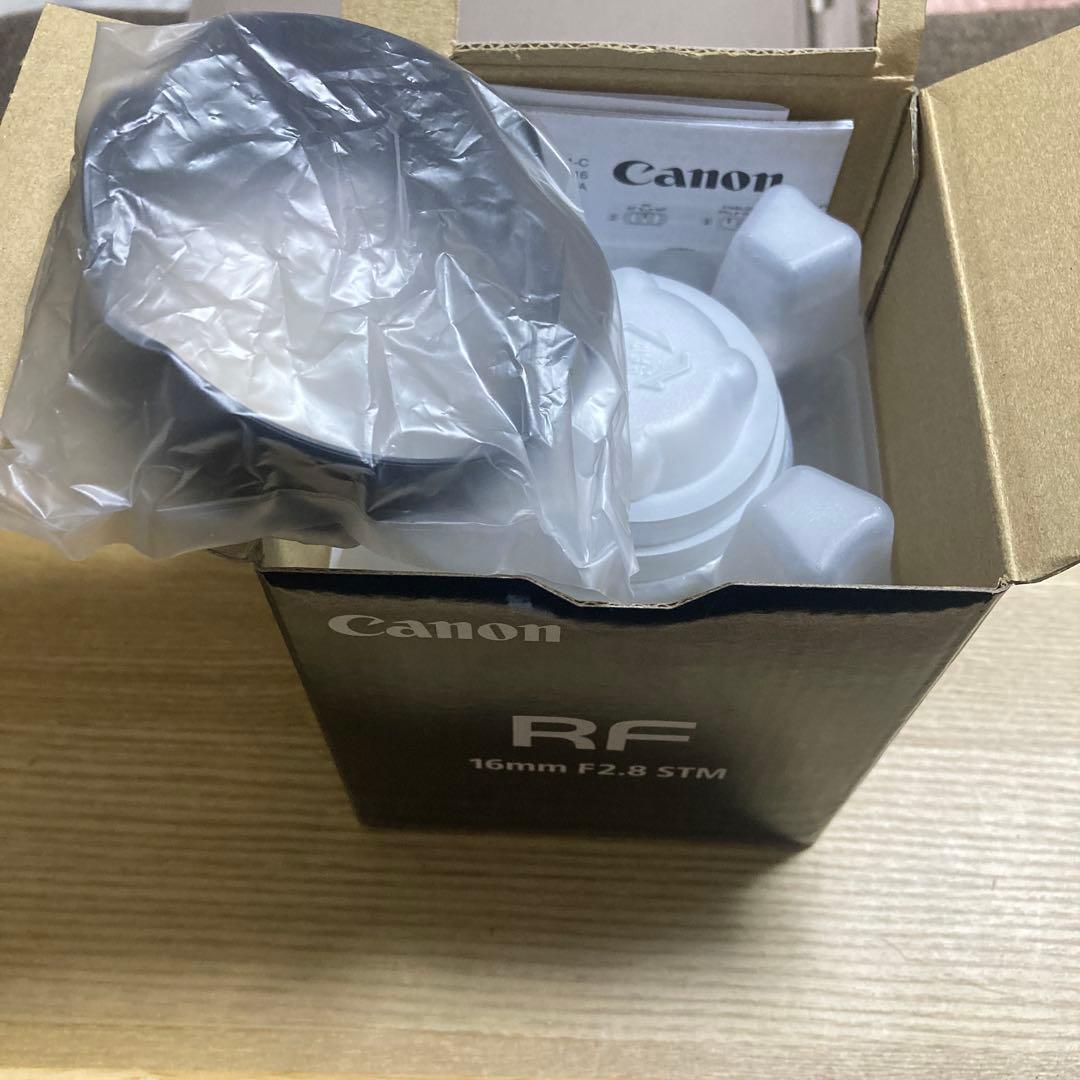 【美品】Canon RF16mm F2.8 STM 純正フード付 即決OK