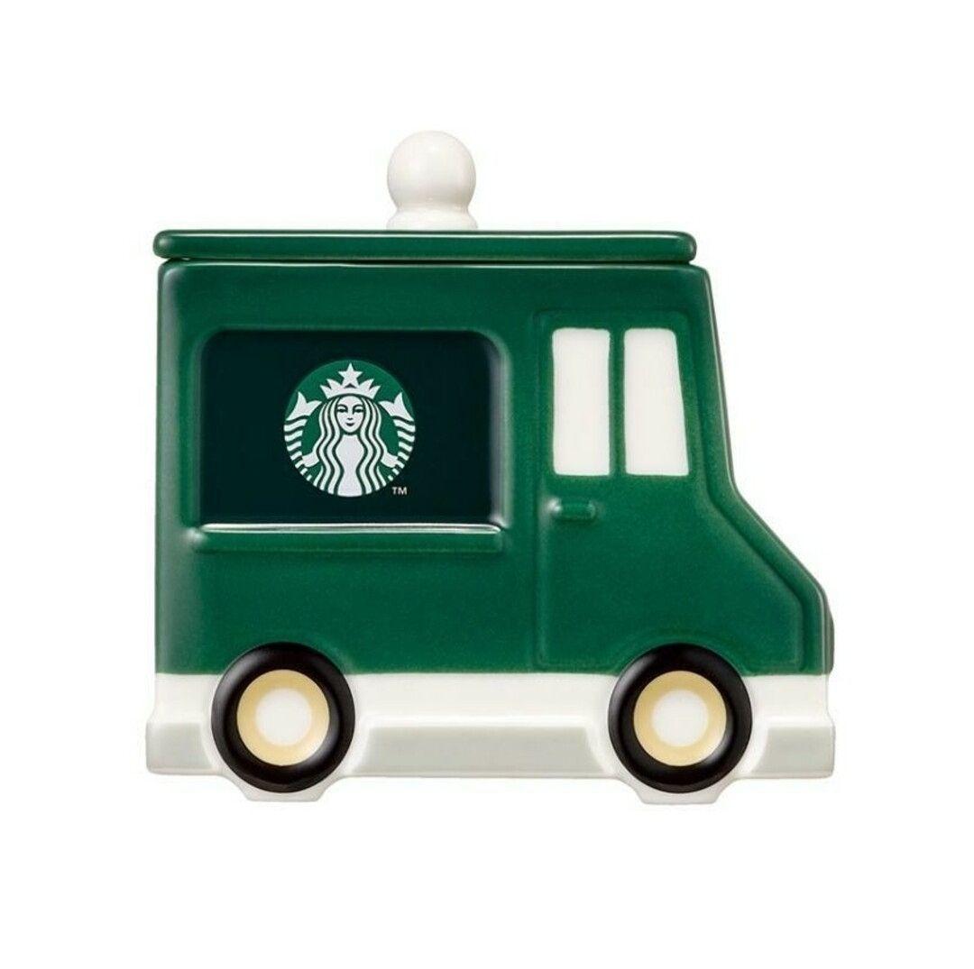 【特価】韓国スタバ ★ プレイモービル 陶器製コンテナ 355ml