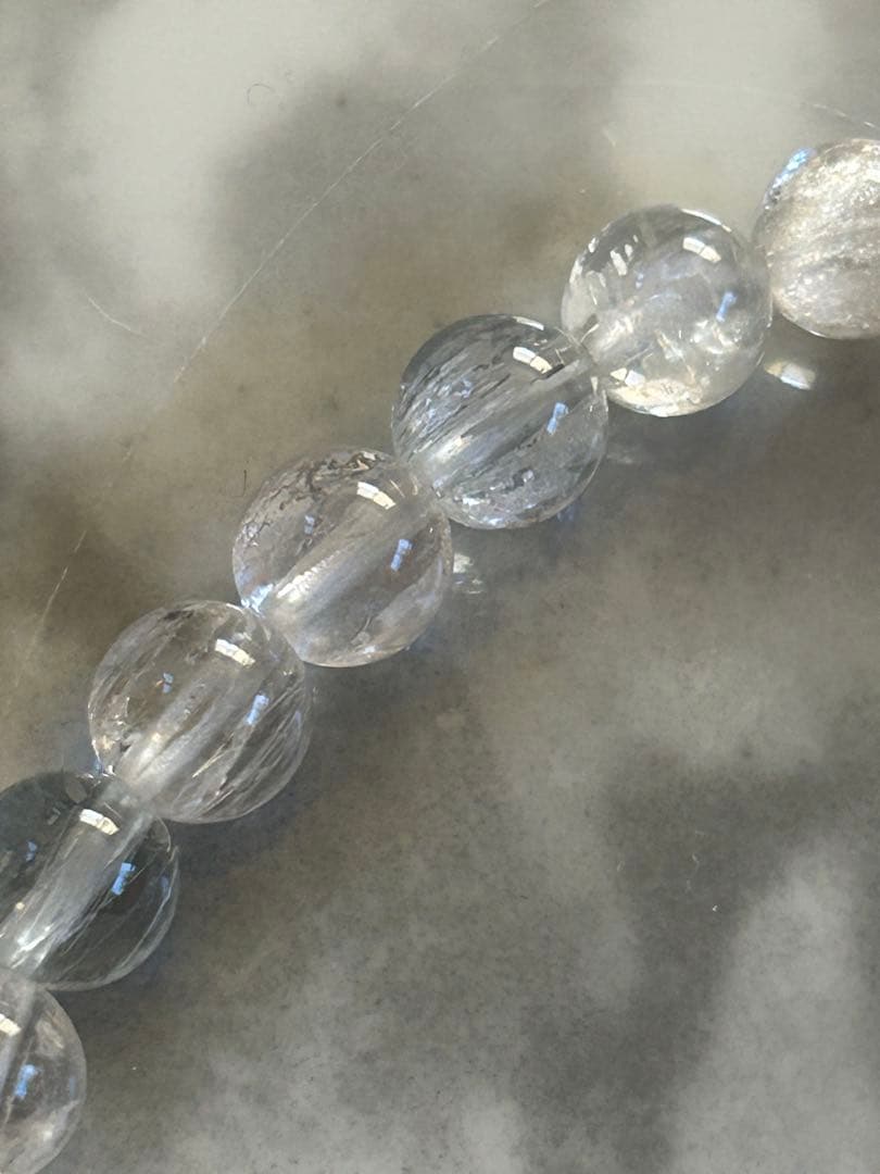 ニードルイントパーズブレスレット6.8