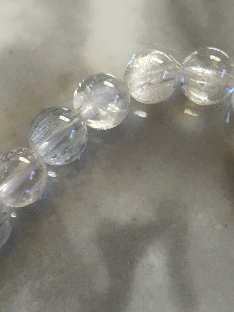 ニードルイントパーズブレスレット6.8