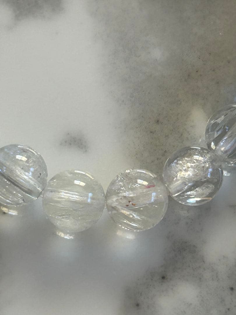 ニードルイントパーズブレスレット6.8