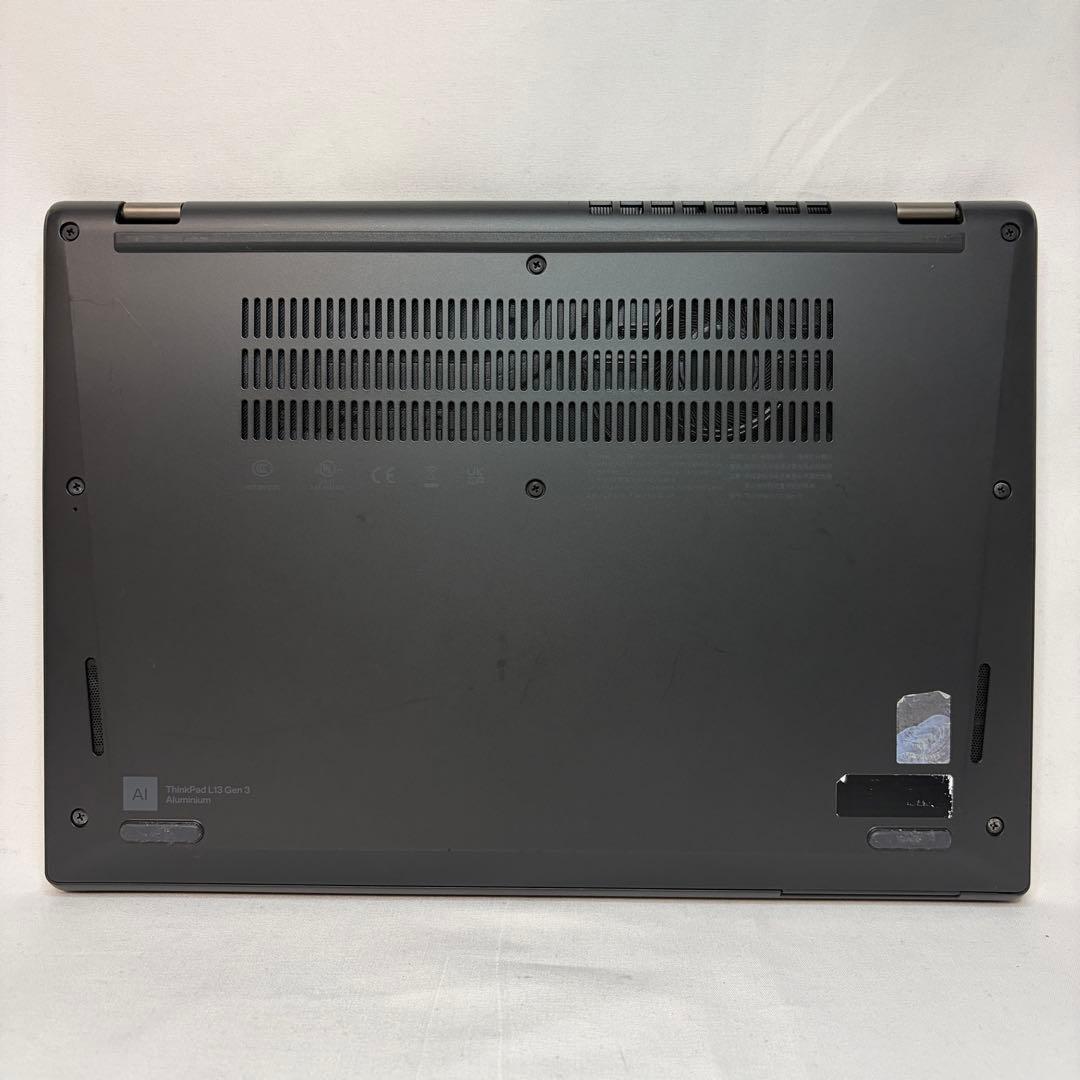 保証期間中 ThinkPad L13 Gen3 12世代 i7 16GB 512