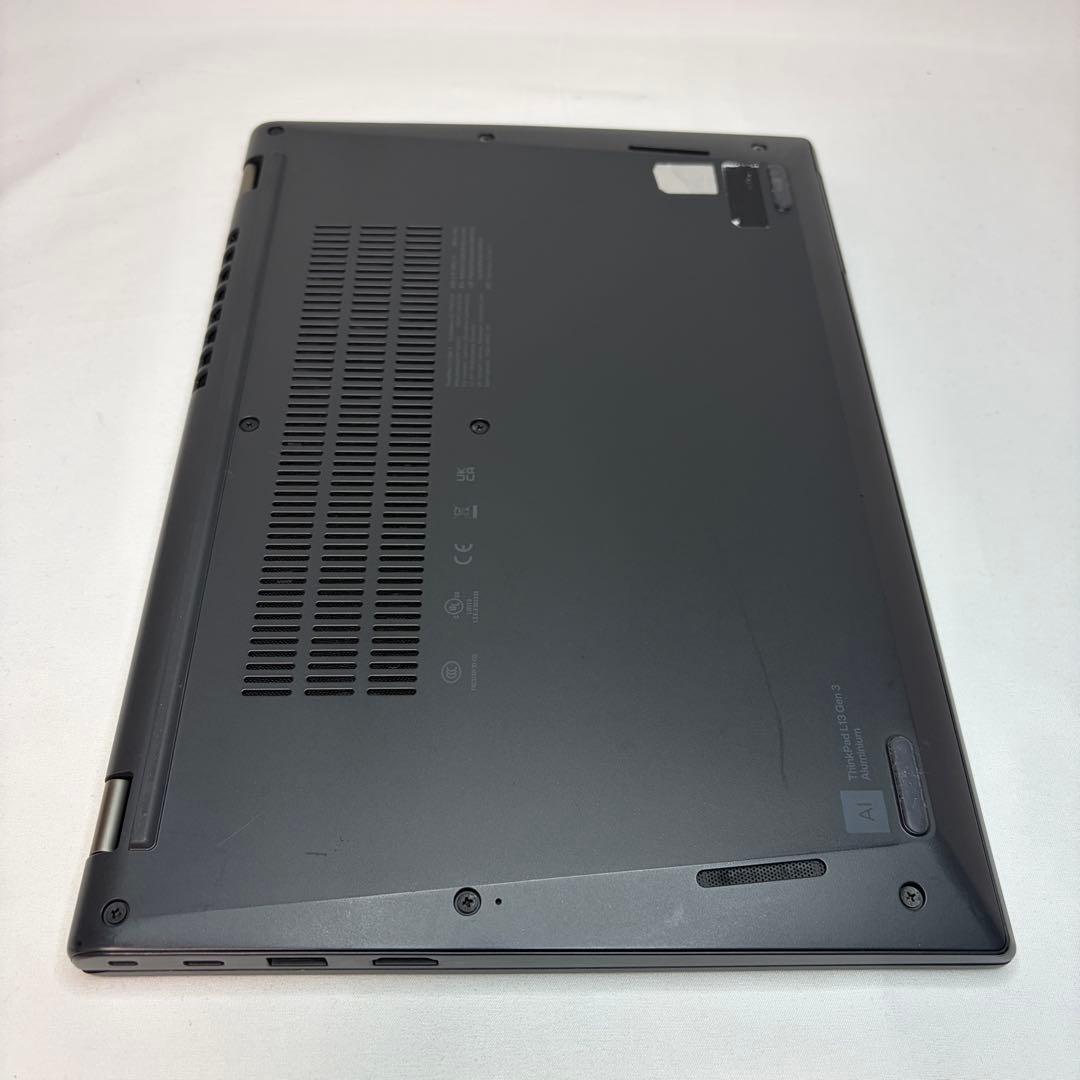 保証期間中 ThinkPad L13 Gen3 12世代 i7 16GB 512