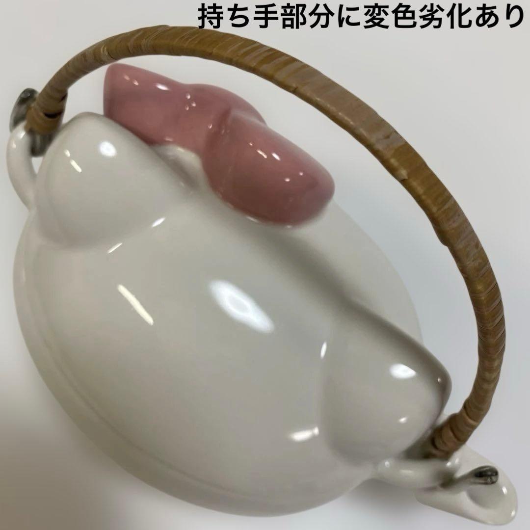 ハローキティ　急須　1点　レア　希少品　顔　ピンク　2005年