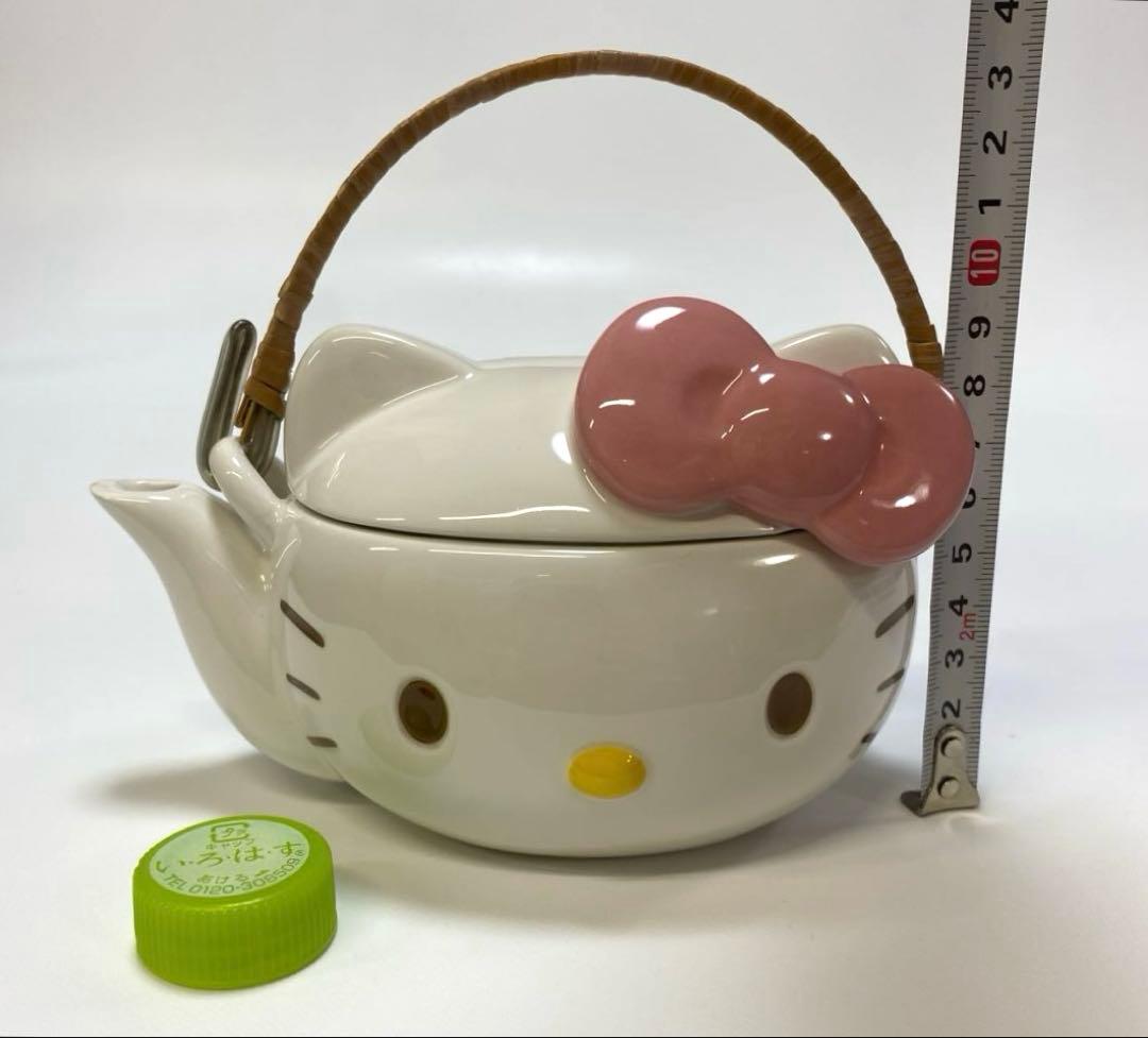 ハローキティ　急須　1点　レア　希少品　顔　ピンク　2005年